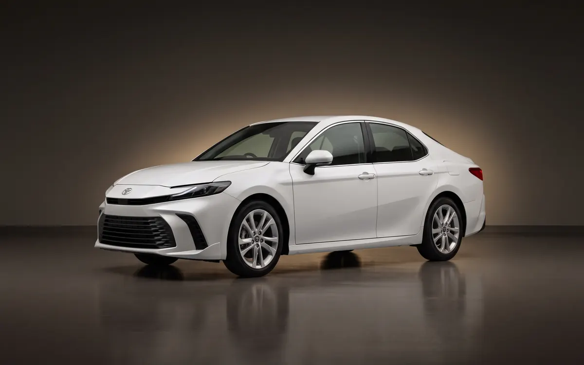 White Toyota Camry