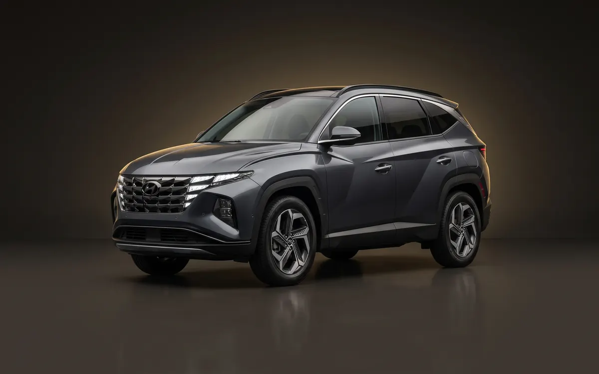 Grey Hyundai Tucson